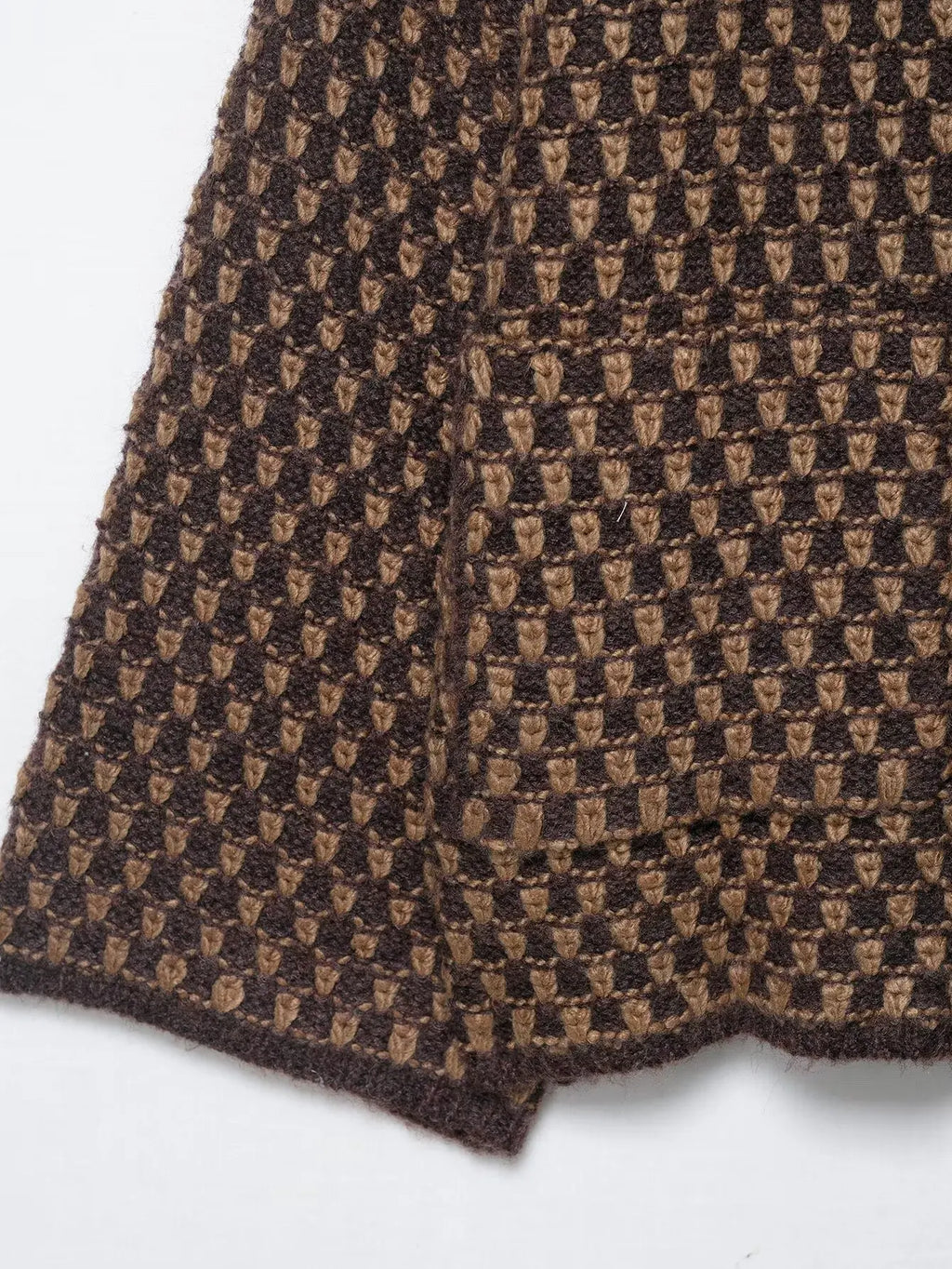 Chic Fashion Knitted Jackets for Women 2025 Autumn Winter Long Sleeve Single-Breasted Short Coats High Street Casual New Jackets