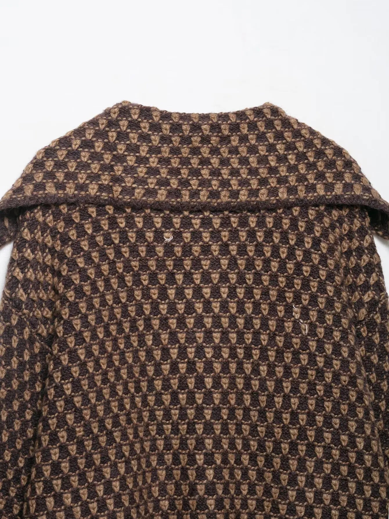 Chic Fashion Knitted Jackets for Women 2025 Autumn Winter Long Sleeve Single-Breasted Short Coats High Street Casual New Jackets