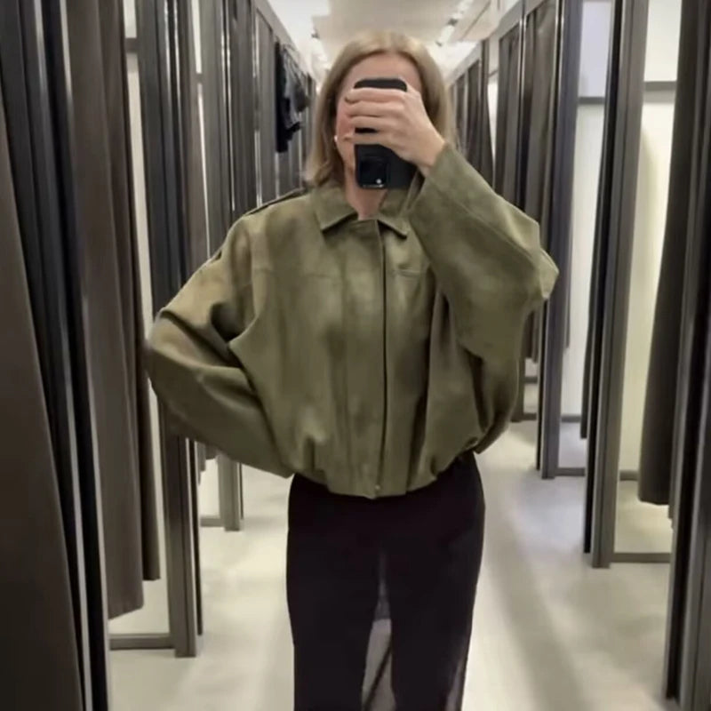 Jackets Autumn Women's 2025 New Outerwear Chic Elegant Loose Warm Women's Coat Street Youth Fashion Joker Coat Jacket