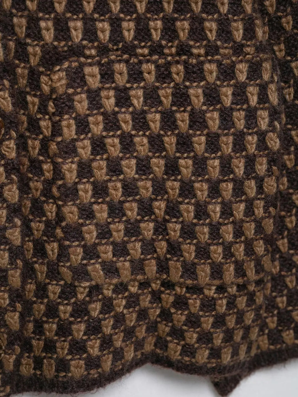 Chic Fashion Knitted Jackets for Women 2025 Autumn Winter Long Sleeve Single-Breasted Short Coats High Street Casual New Jackets