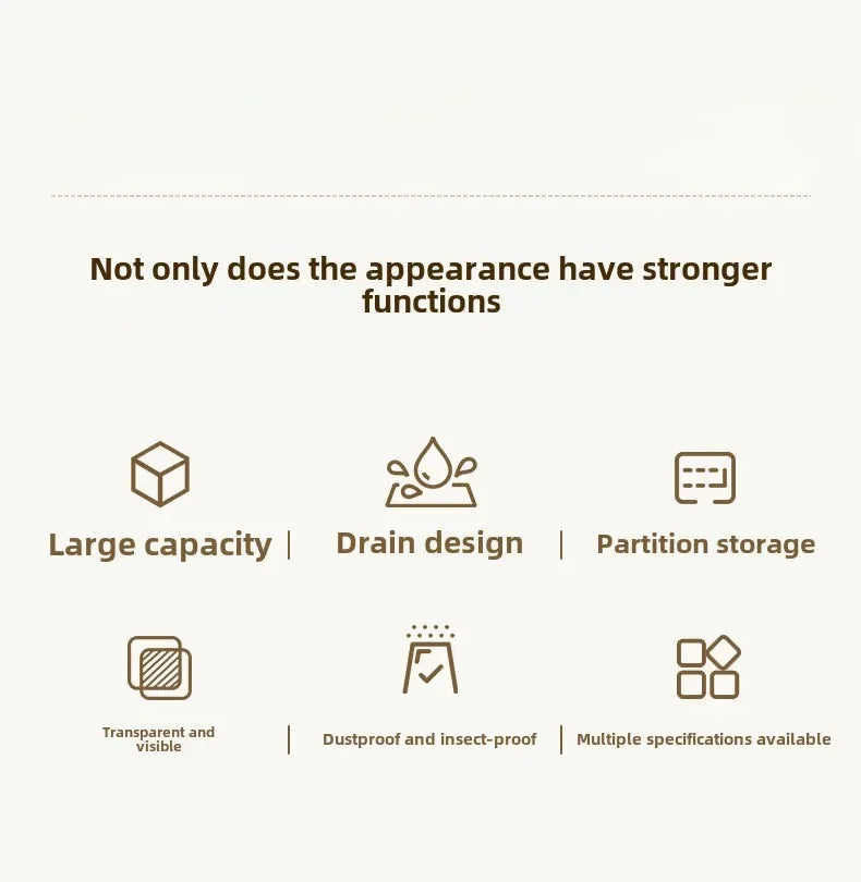 Kitchen Bowl Rack, Tableware Storage Box, Household with Lid, Tableware, Bowl Box, Dish Drain Rack, Plastic Cupboard