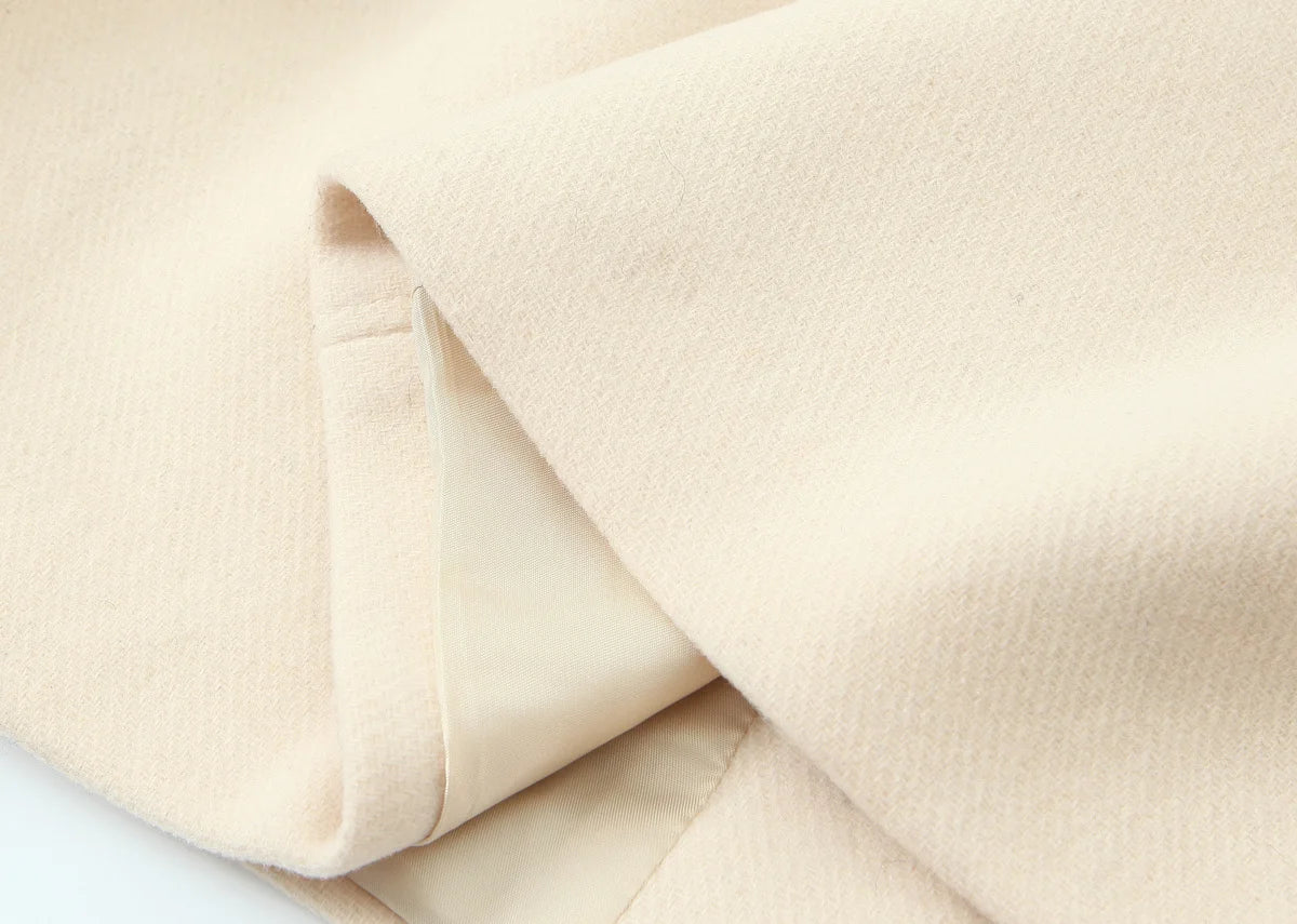 Women's Jackets 2025 Autumn Winter New Fashion Laple Long Sleeves Button Decoration Jacket Female High Street Elegant New Coats