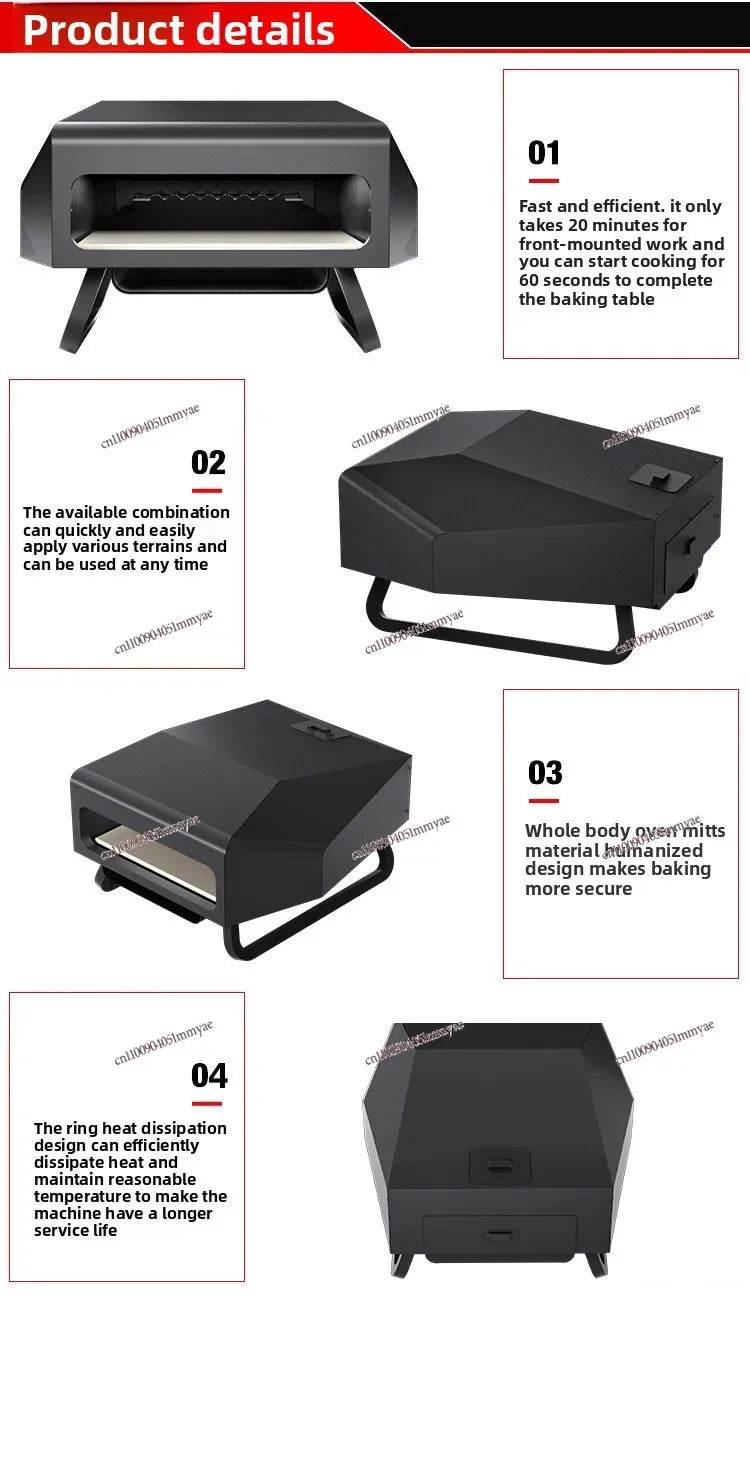 Gas Pizza Oven Home Commercial Portable Pizza Oven